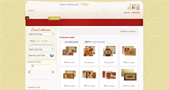 Desktop Screenshot of olympicweddingcards.com